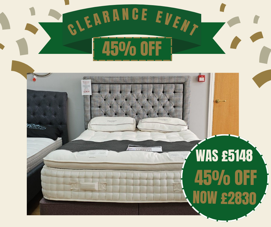 Adam Henson Kingsize divan set and headboard